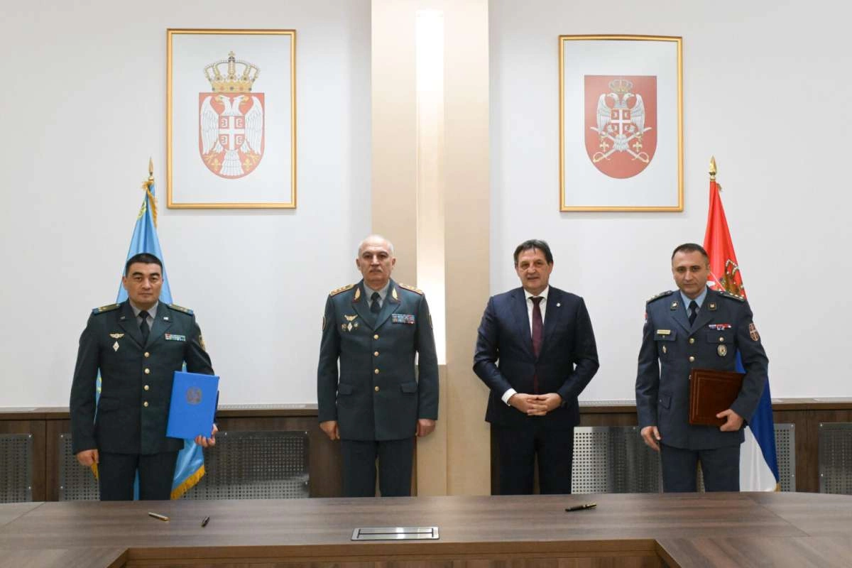 Serbia and Kazakhstan Sign Military Cooperation Plan for 2025