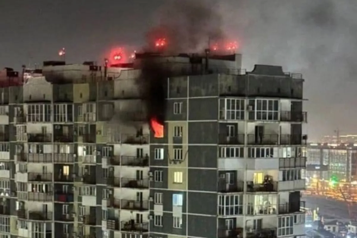 One Dead, Buildings Damaged in Drone Strike on Krasnodar