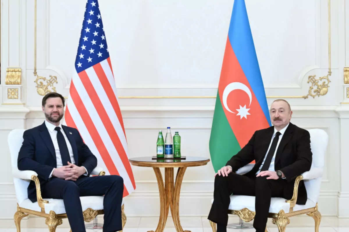 President Aliyev and JD Vance Holds Limited-Format Meeting in Baku