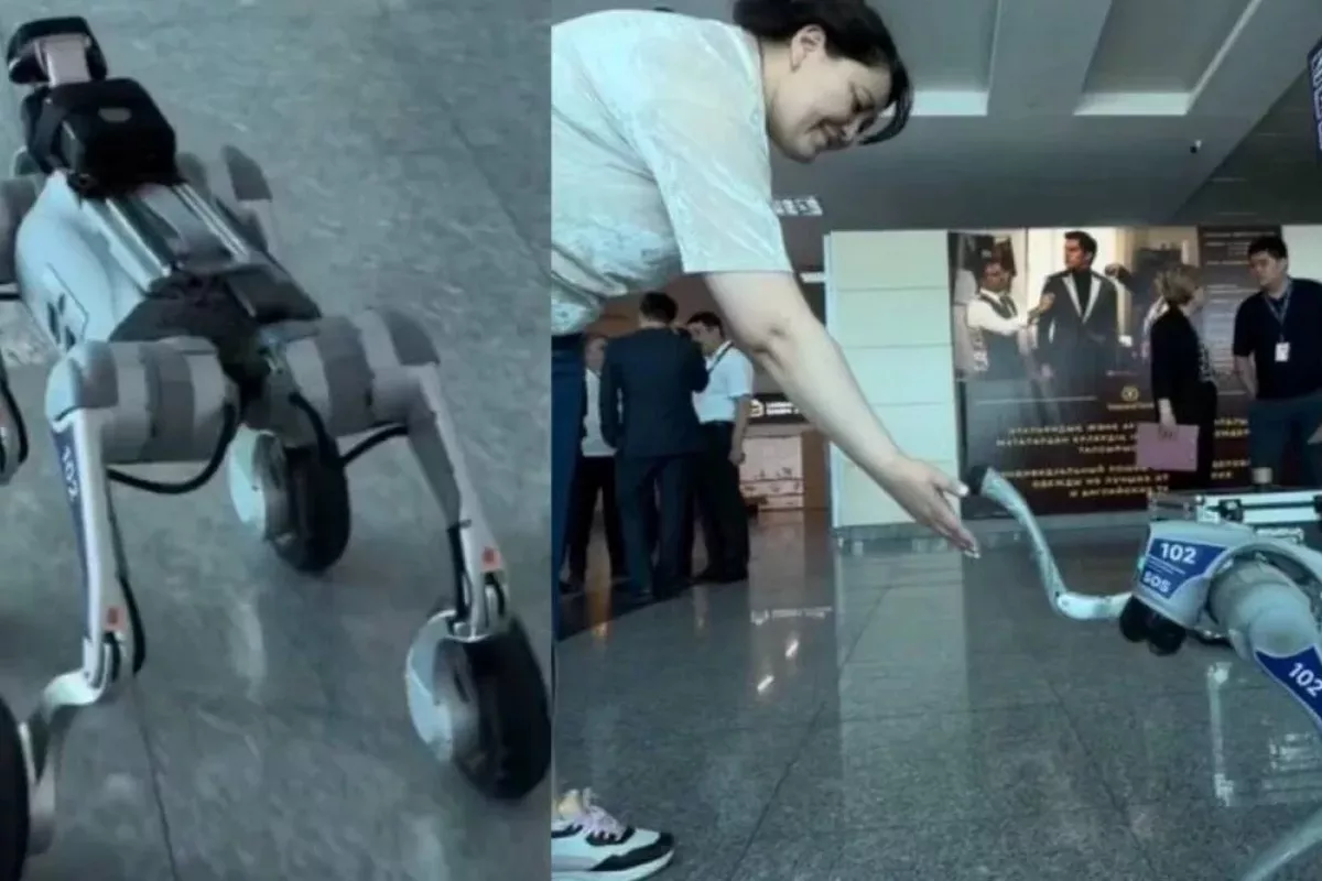 High-Tech Patrols: Robot Dogs Join Security Forces in Kazakhstan