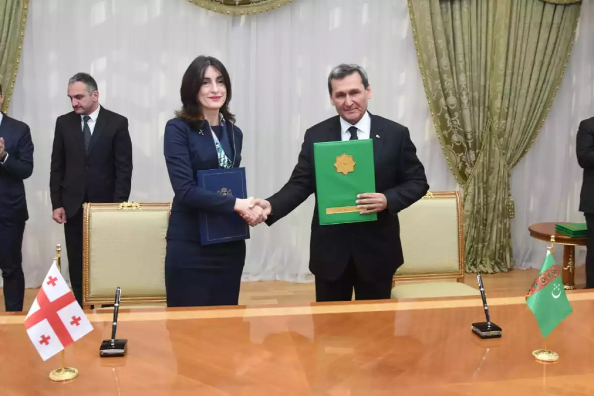 Turkmenistan and Georgia Ink Cooperation Agreement for 2025-2026