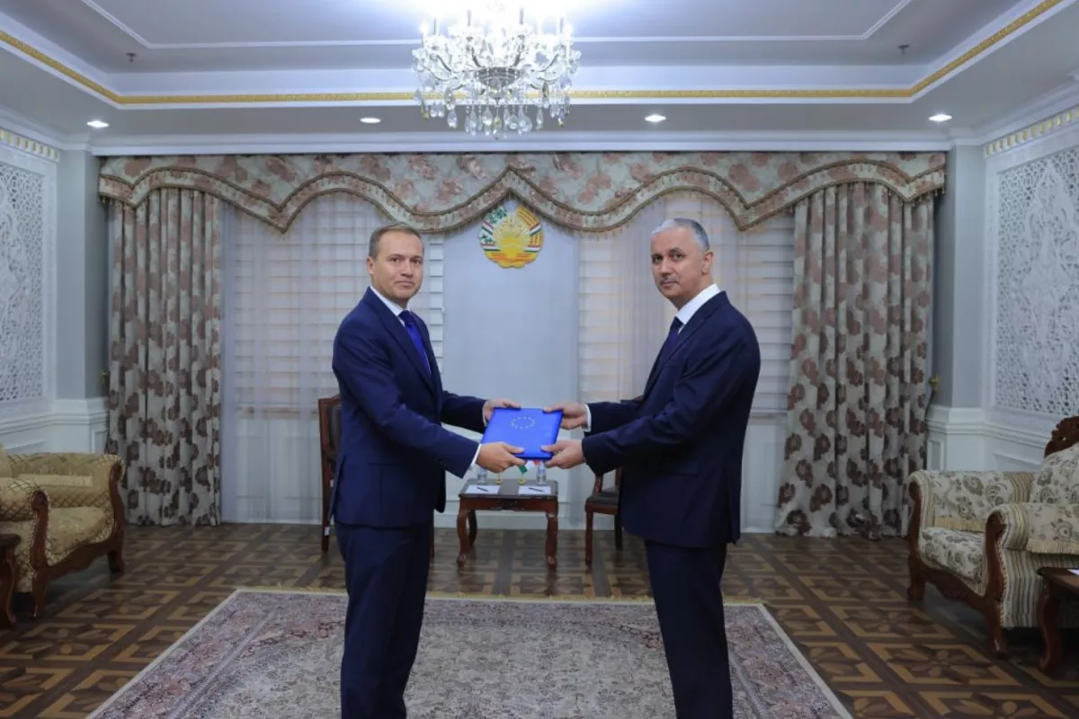 Tajikistan Welcomes New EU Envoy as Talks Highlight Future Cooperation
