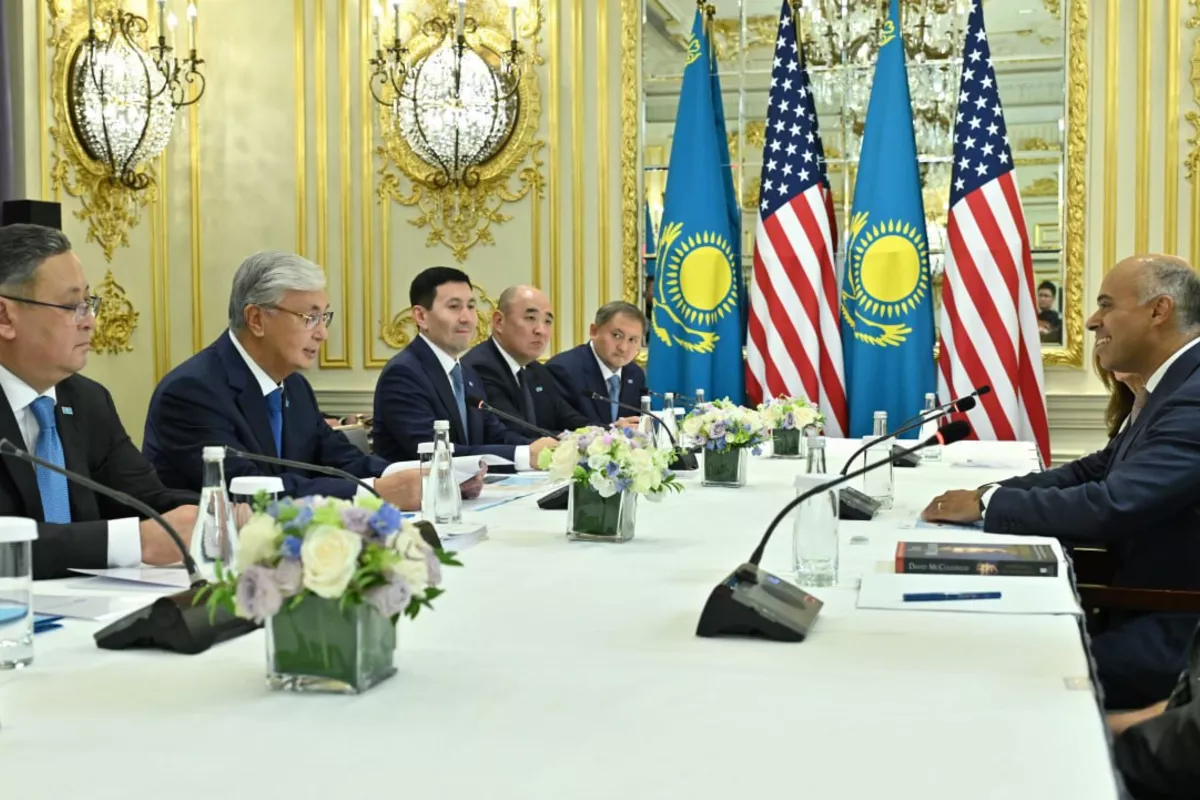 President of Kazakhstan Meets with President and CEO of ETS