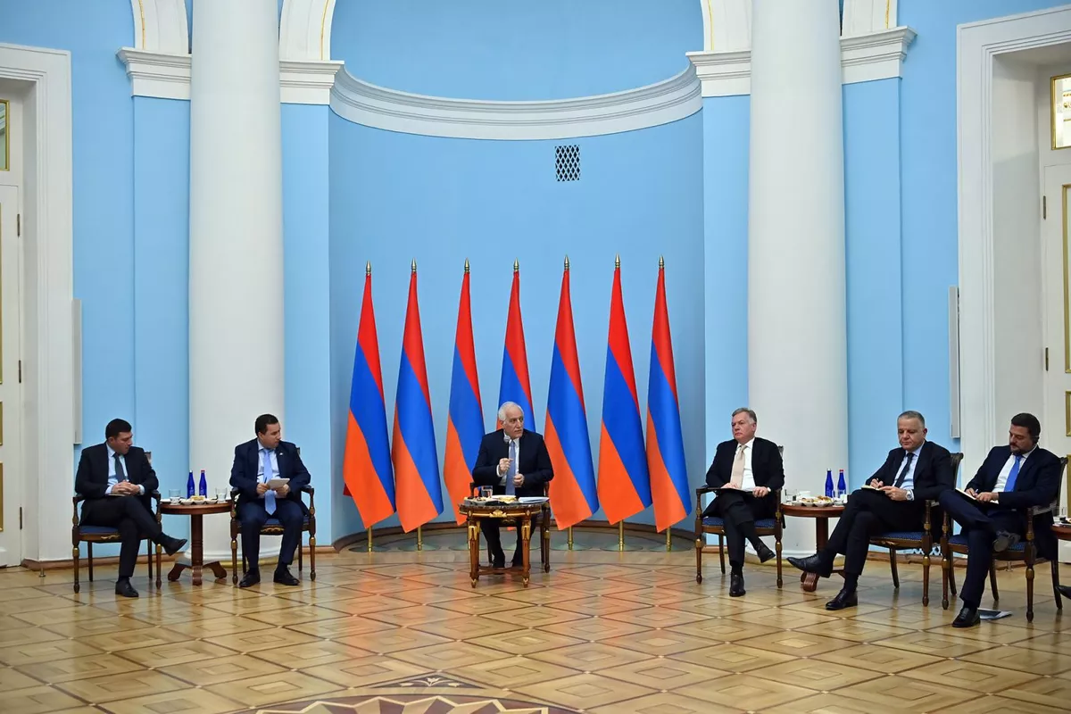 Armenian President Talks EU Relations and Cooperation with Ambassadors