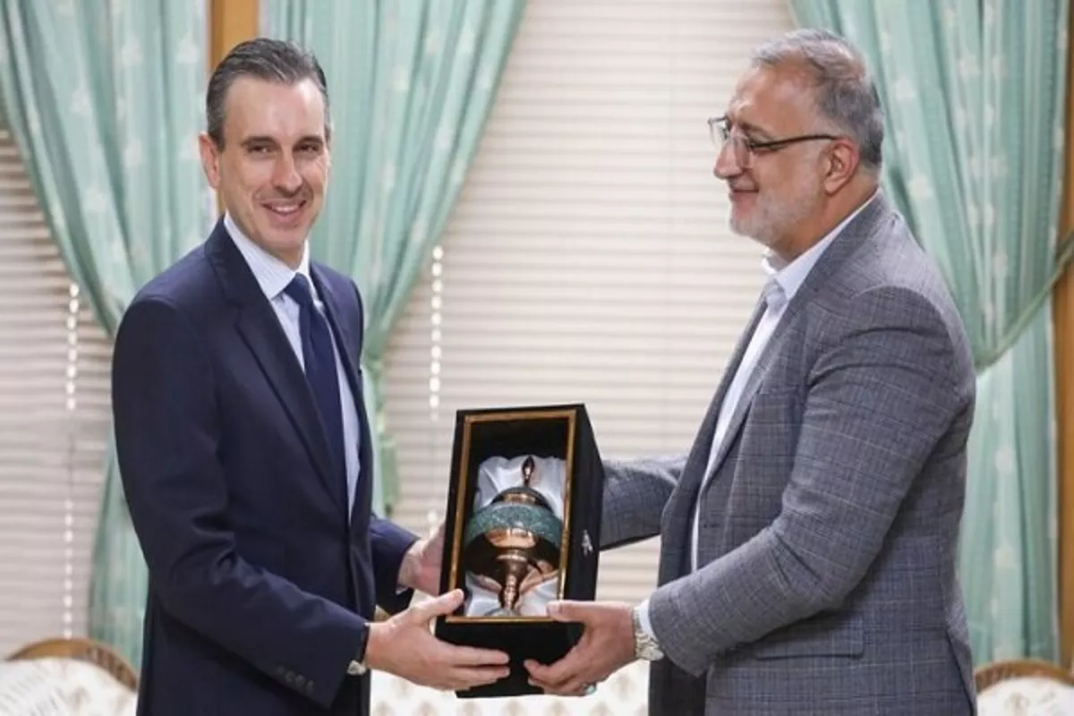 Tehran Mayor and Spanish Ambassador Discuss Expansion of Urban Cooperation