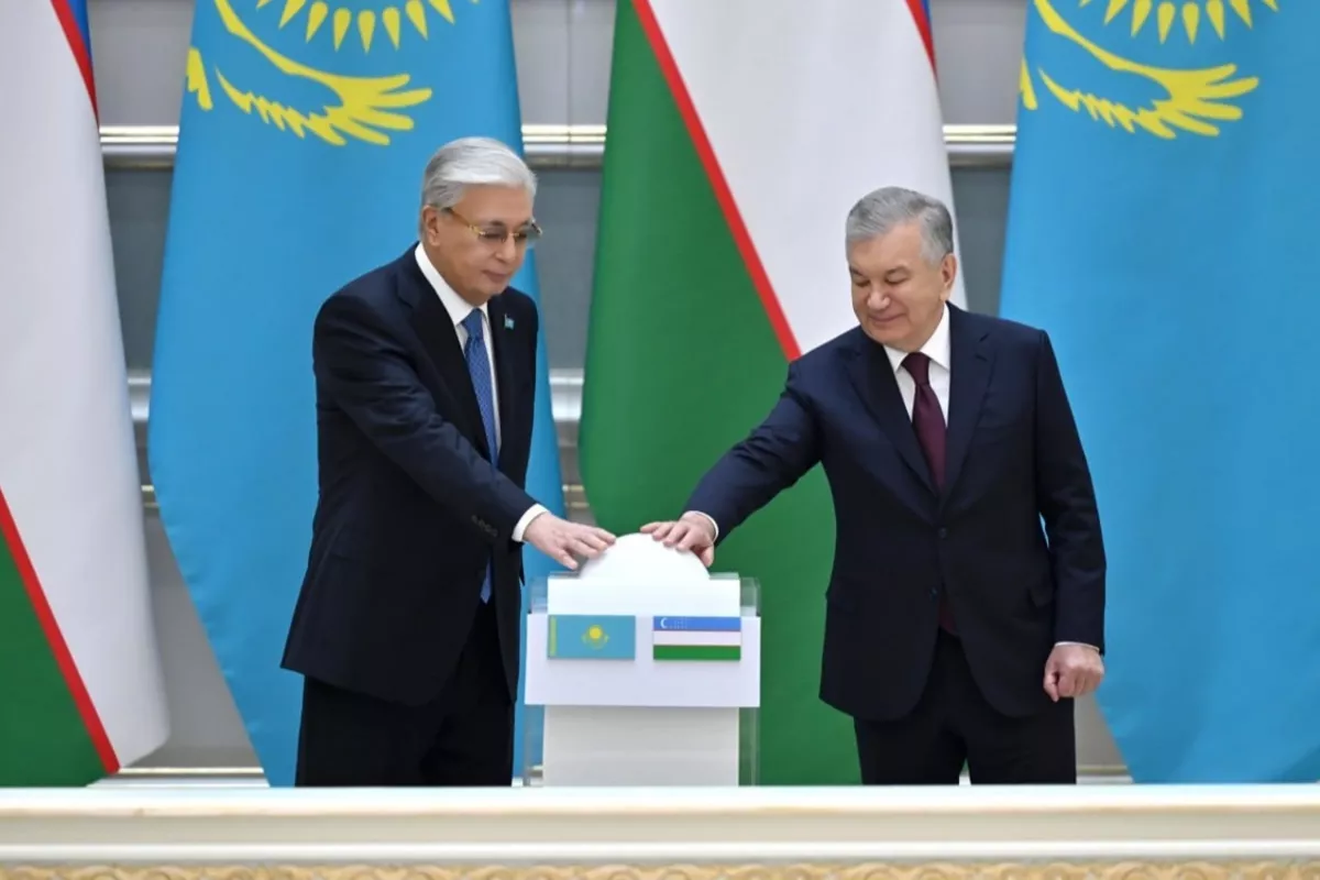 Kazakh, Uzbek Presidents Launch $1.2 Billion in Joint Projects via Videoconference