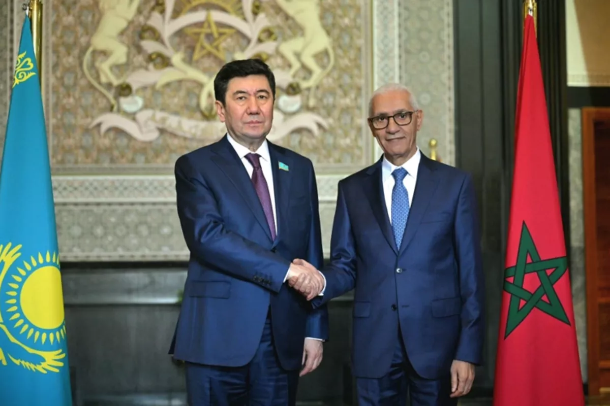 Kazakh Parliament Speaker Strengthens Parliamentary Ties During Official Visit to Morocco