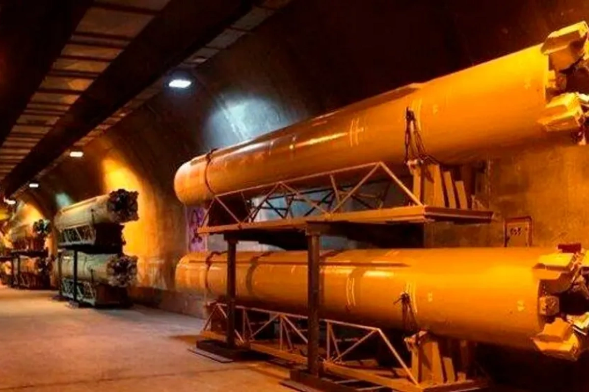 Iran Unveils Underground Missile Base Used in Strikes on Israel