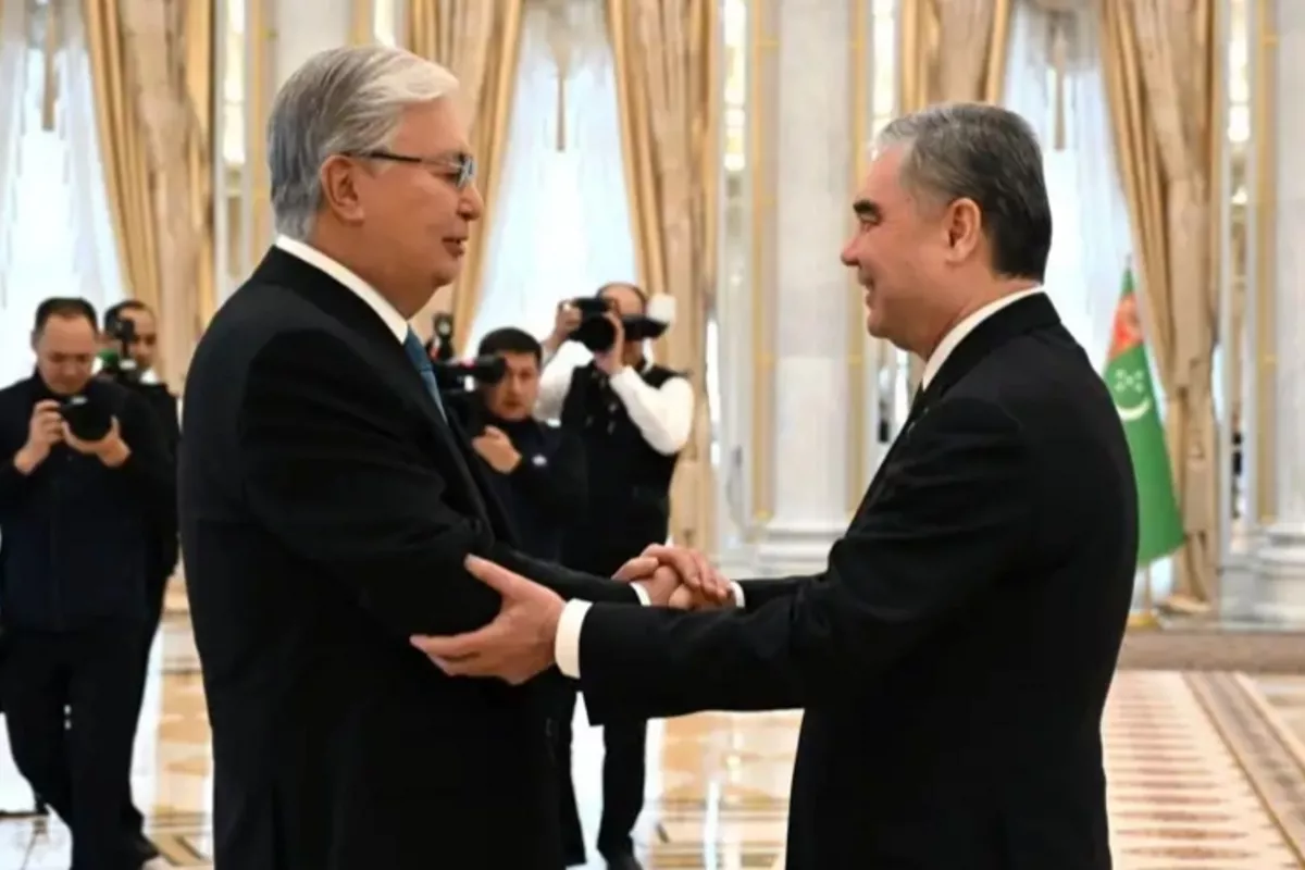Kazakh Leader Extends Birthday Wishes to Turkmen People's Council Chairman