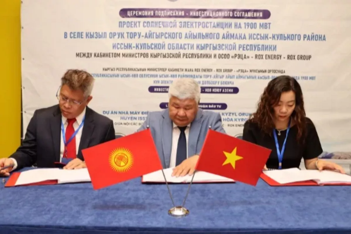 Vietnam’s Rox Energy Unveils 1,900 MW Solar Project in Kyrgyzstan