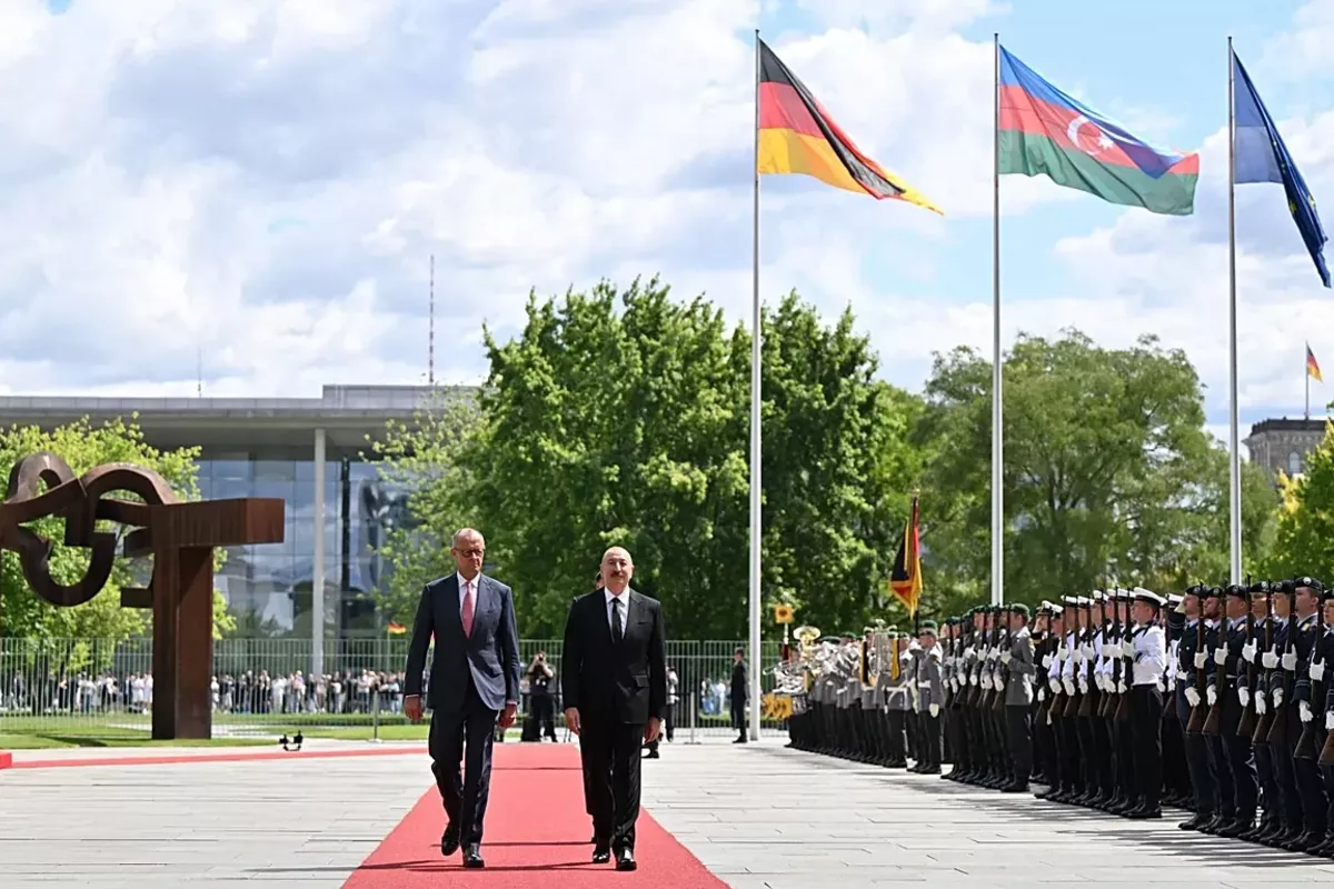 Aliyev Visits Berlin to Deepen Energy and Trade Ties with Germany