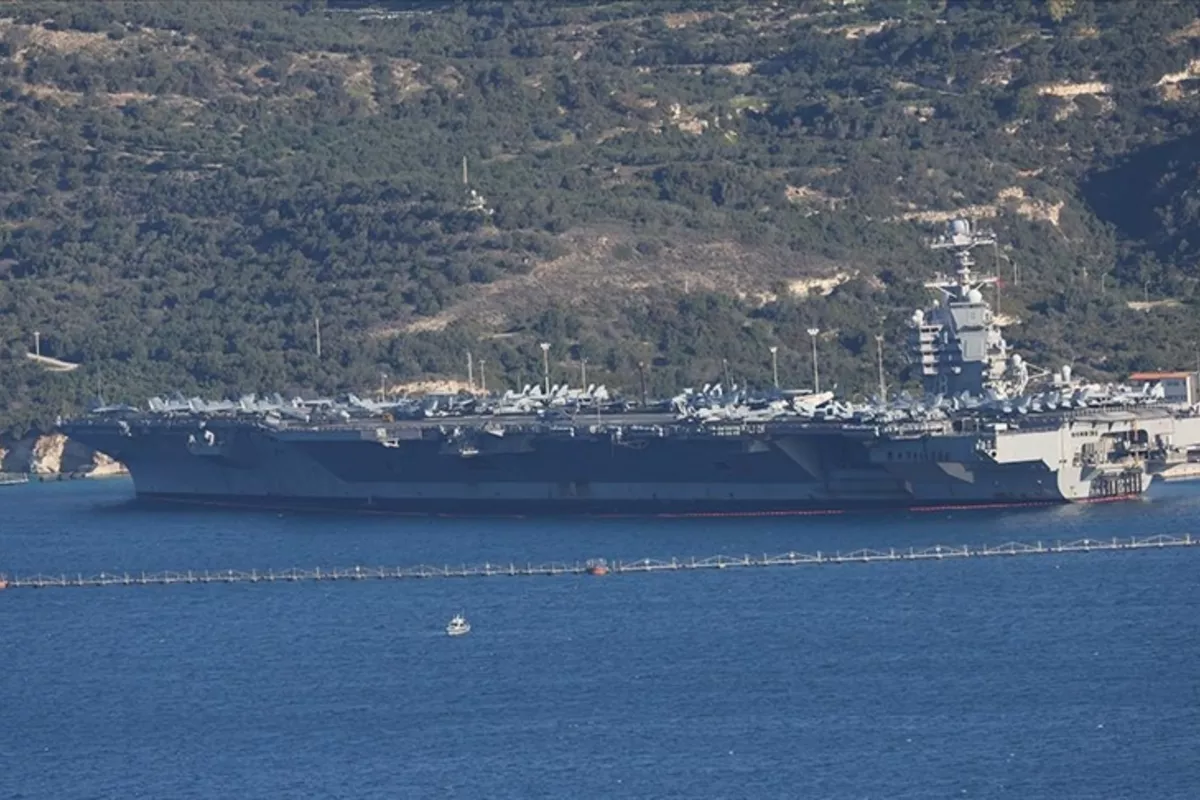 Iran Claims US Sailors Set Fire to Their Own Carrier