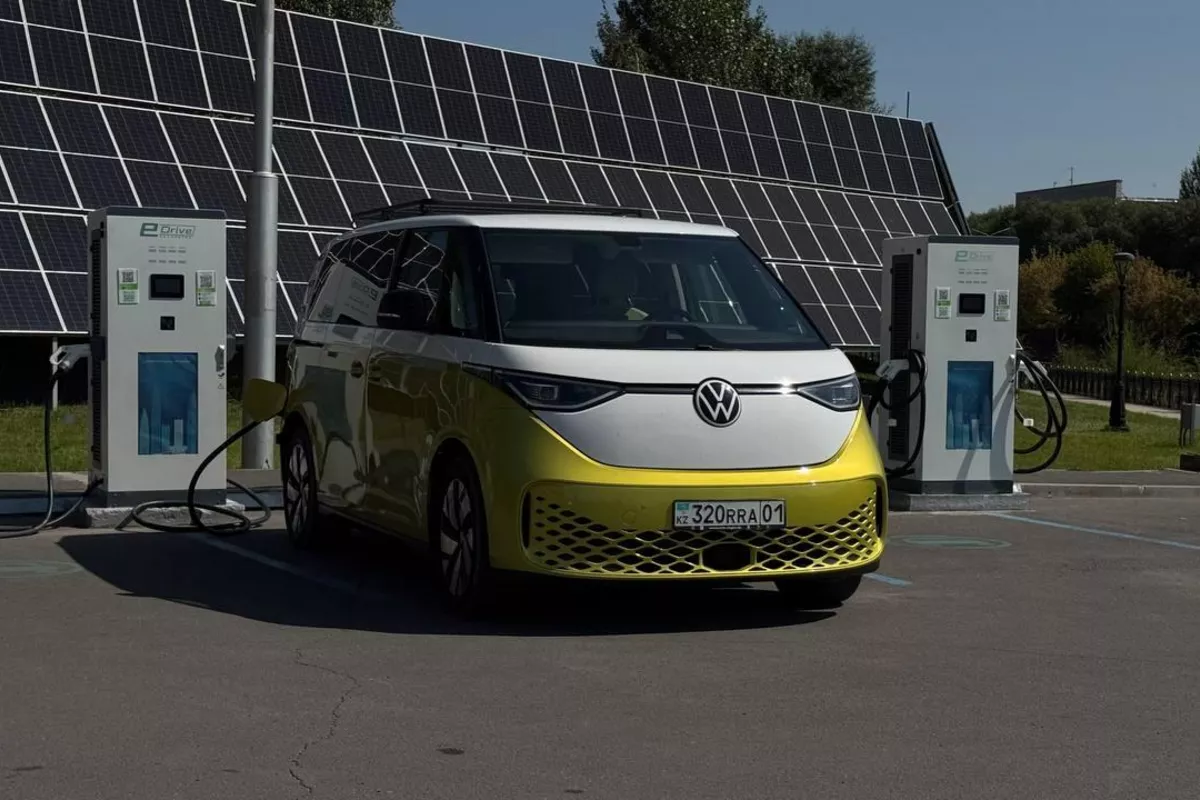 First Off-Grid Solar EV Charger in CIS Opens in Kazakhstan