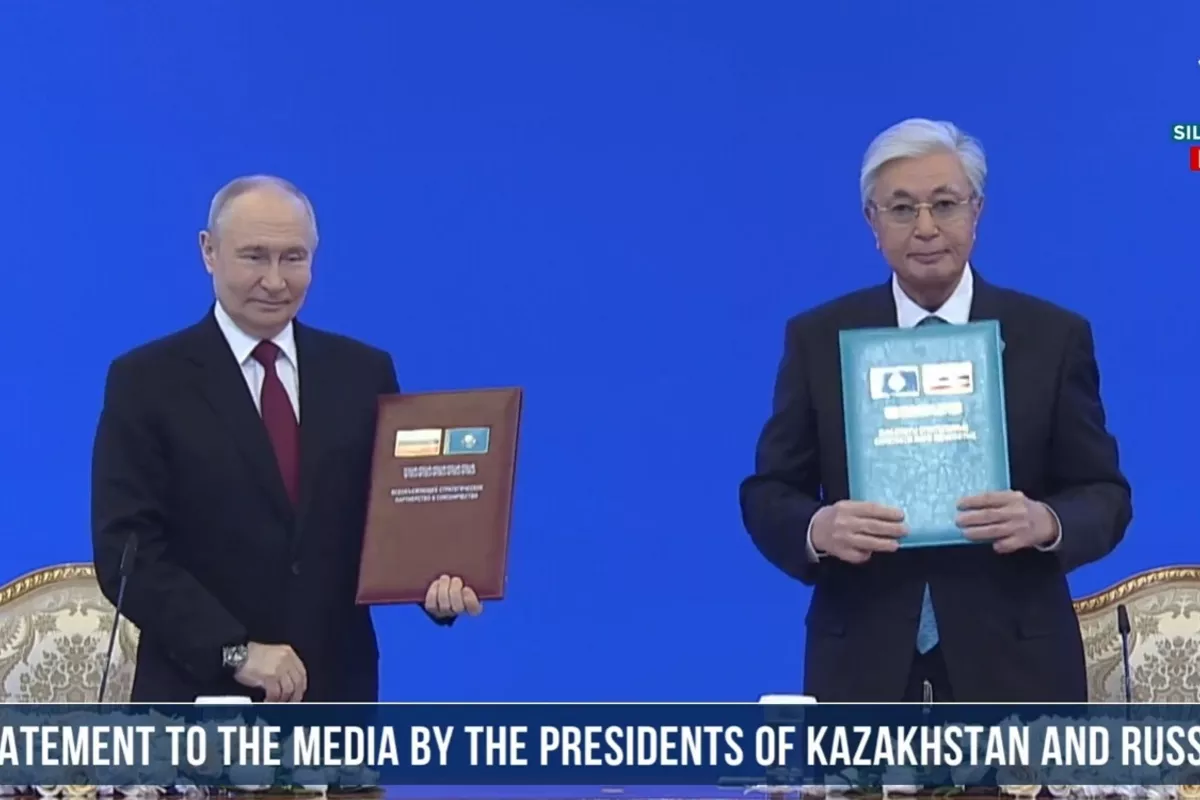 Kazakhstan, Russia Unveil Seven Pillars of Friendship Agreement