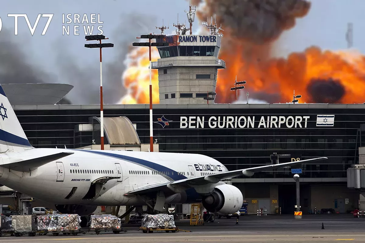 Iran Launches Fresh Strikes on Ben Gurion Airport, Israel
