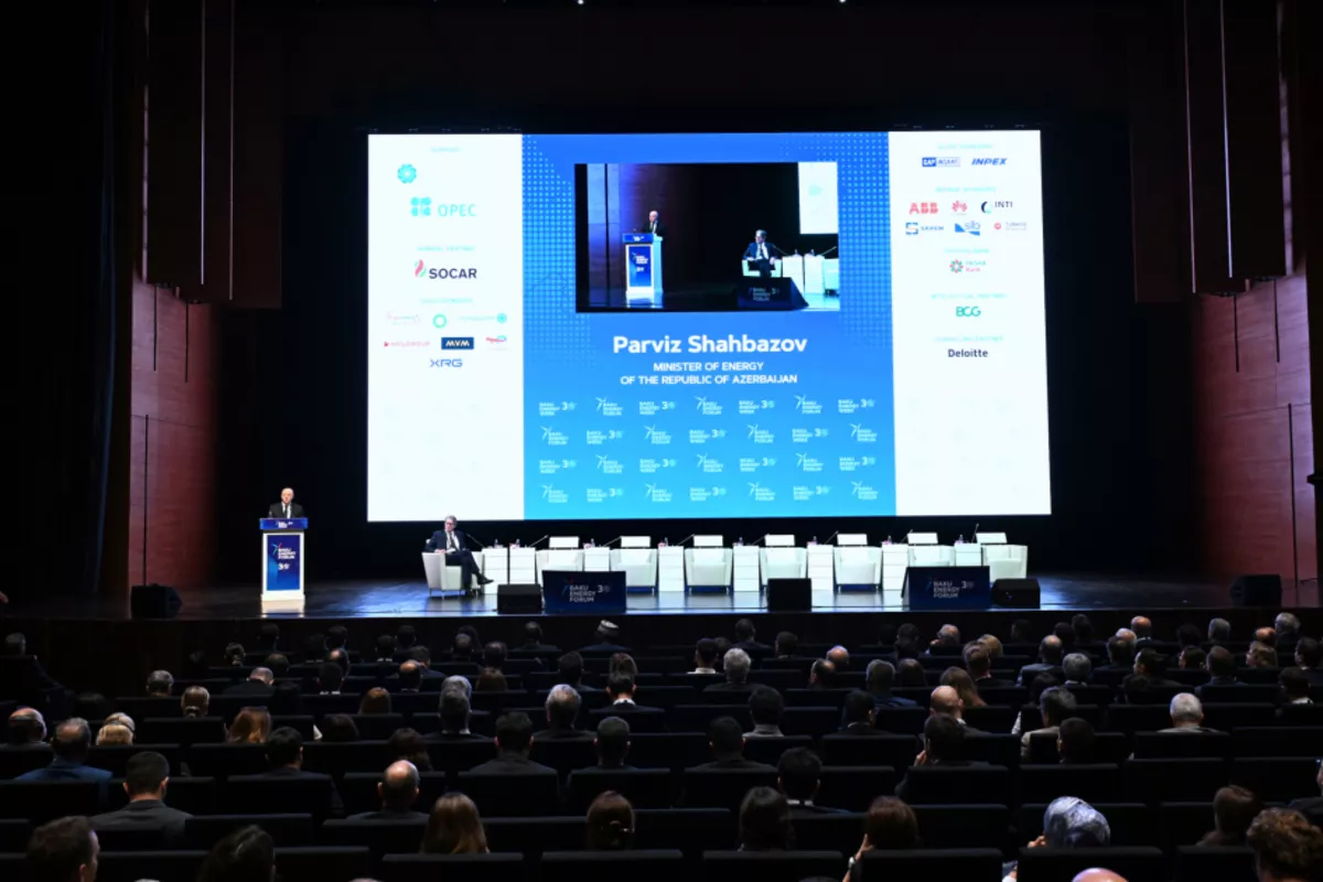 Baku Hosts Opening of Energy Forum