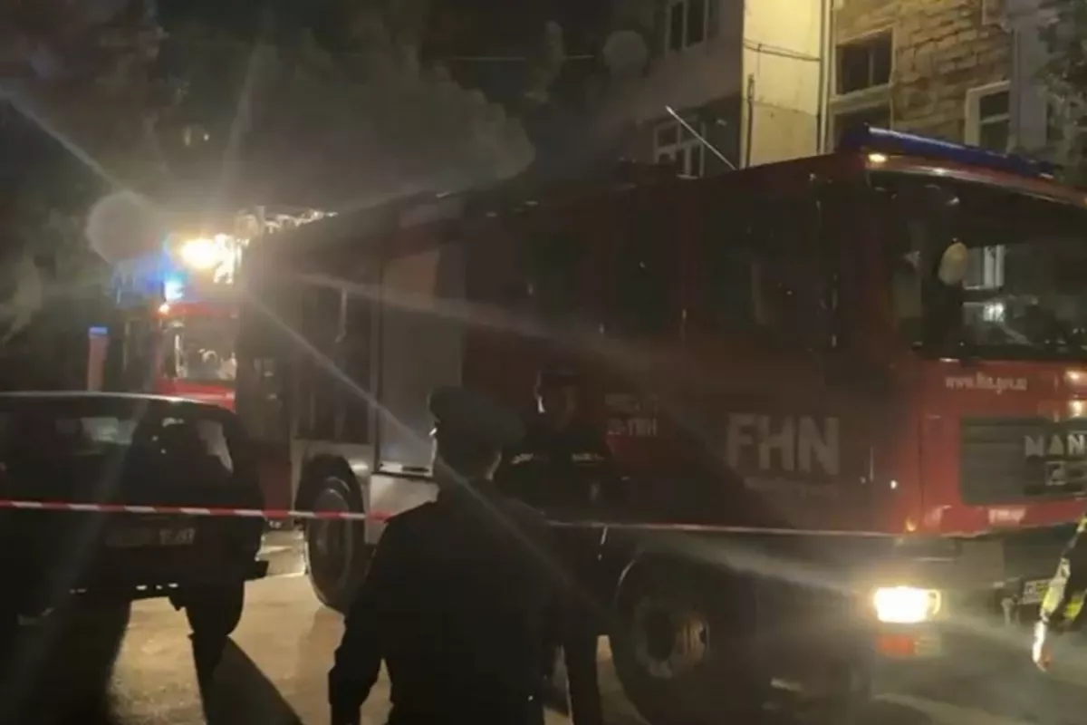 Swift Response Saves Three from Blaze in Sumgayit Residential Block in Azerbaijan
