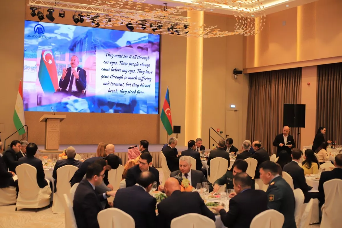 Azerbaijan’s Embassy in Tajikistan Celebrates Victory Day with Festive Reception