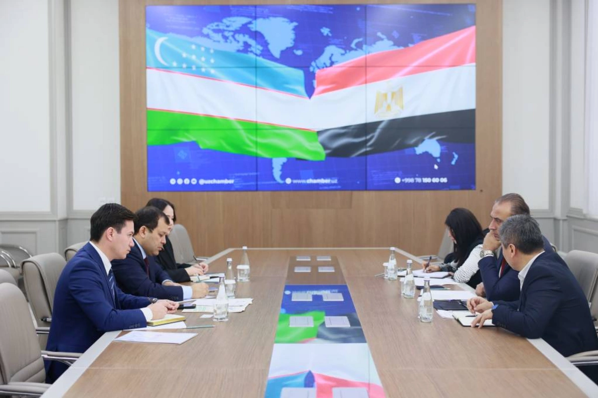 Uzbekistan, Egypt Discuss Enhancing Trade, Economic Cooperation