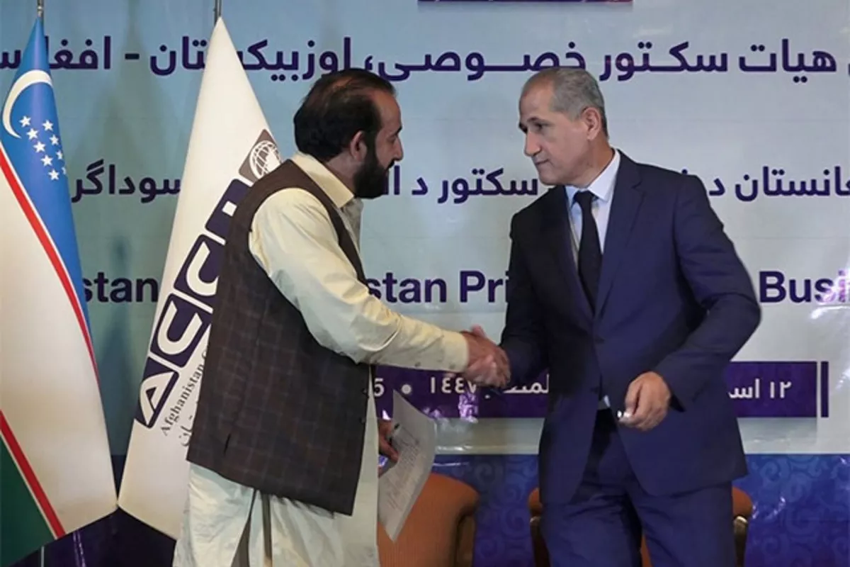 Afghanistan, Uzbekistan Seal $20M Business Deal in Kabul