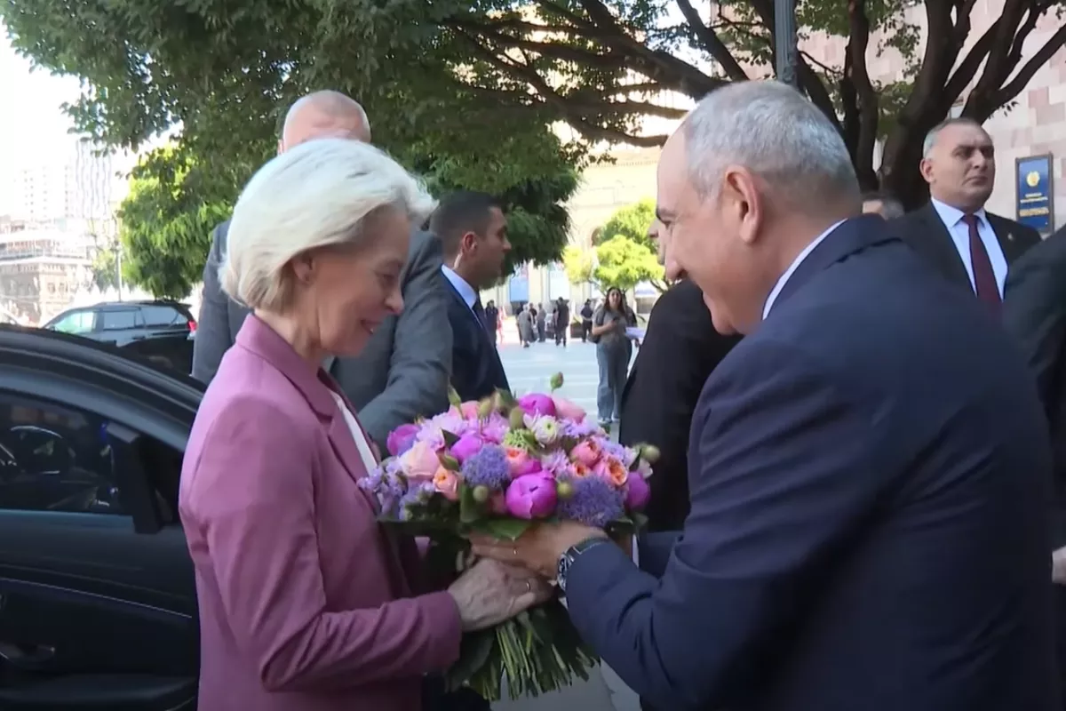 Pashinyan, von der Leyen Unveil New Push for EU-Armenia Trade Ties - VIDEO