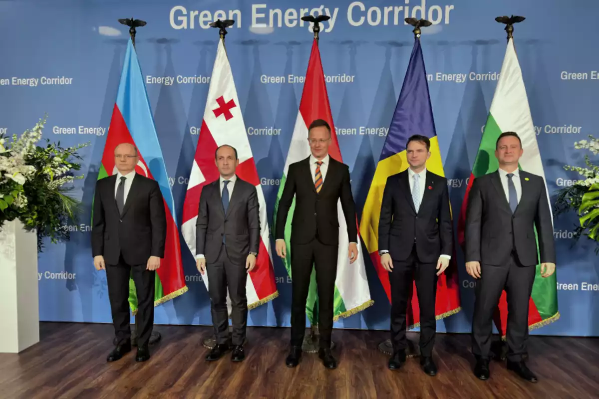 Azerbaijan, Georgia, Hungary, Romania Ink Joint Letter on Green Energy Corridor