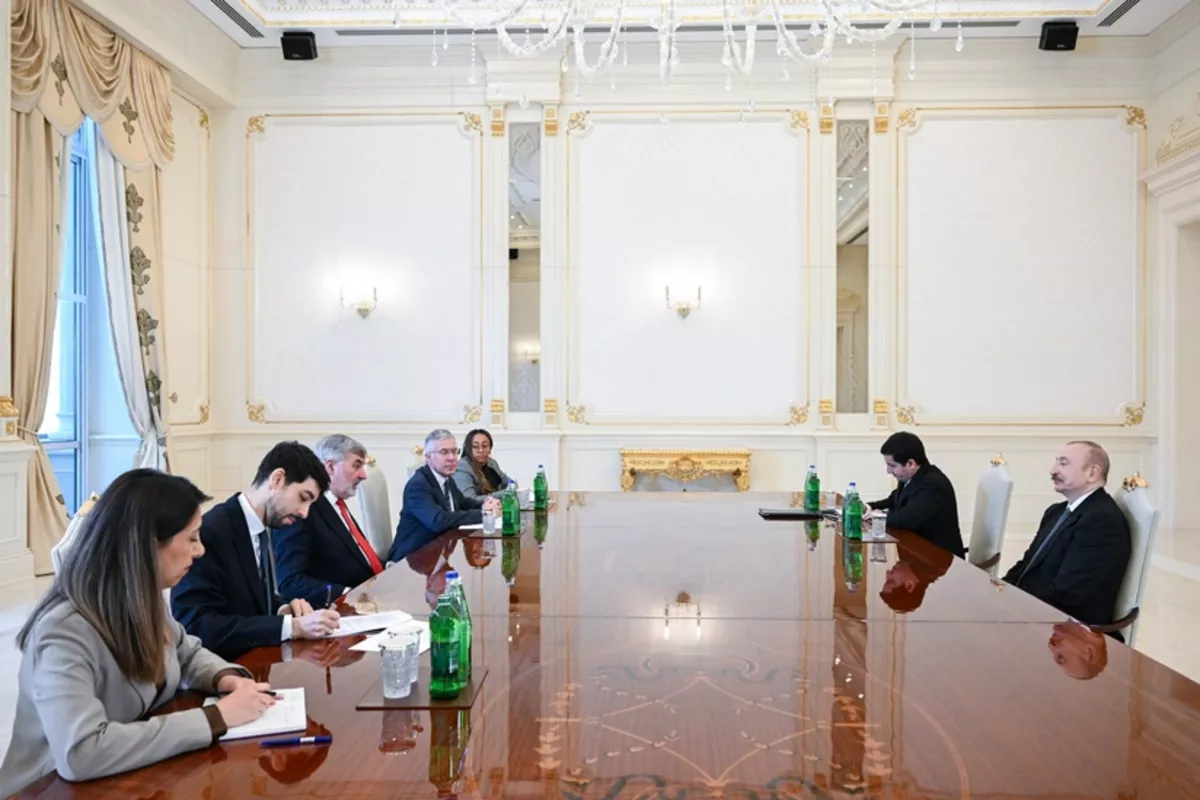 President Aliyev Meets UK Trade Envoy to Azerbaijan