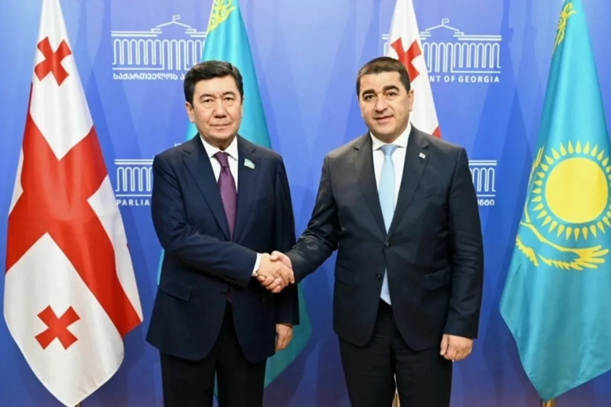 Kazakh, Georgian Parliaments Sign Memorandum to Enhance Political Dialogue