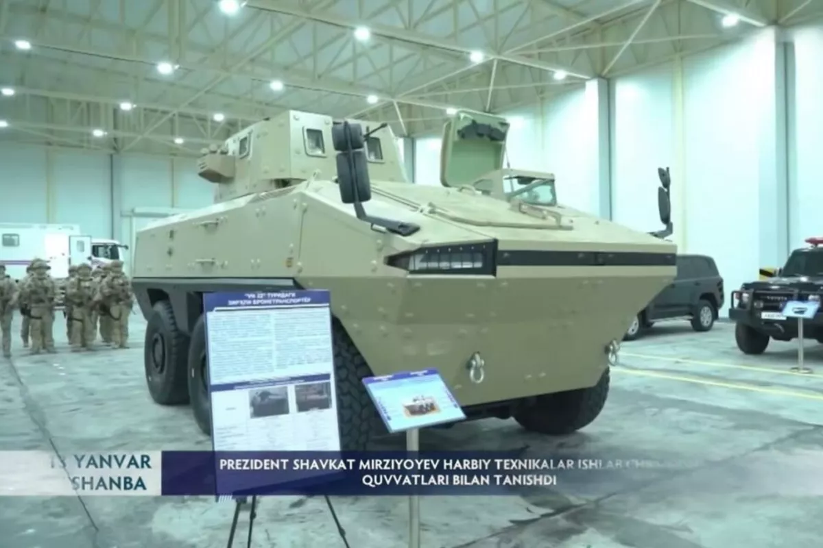 Uzbekistan Evaluates Chinese VN22 Armored Vehicle