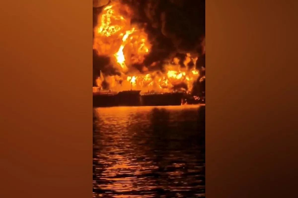 Escalating Iran Conflict: Six Vessels Targeted, Two Tankers Ablaze in Iraq