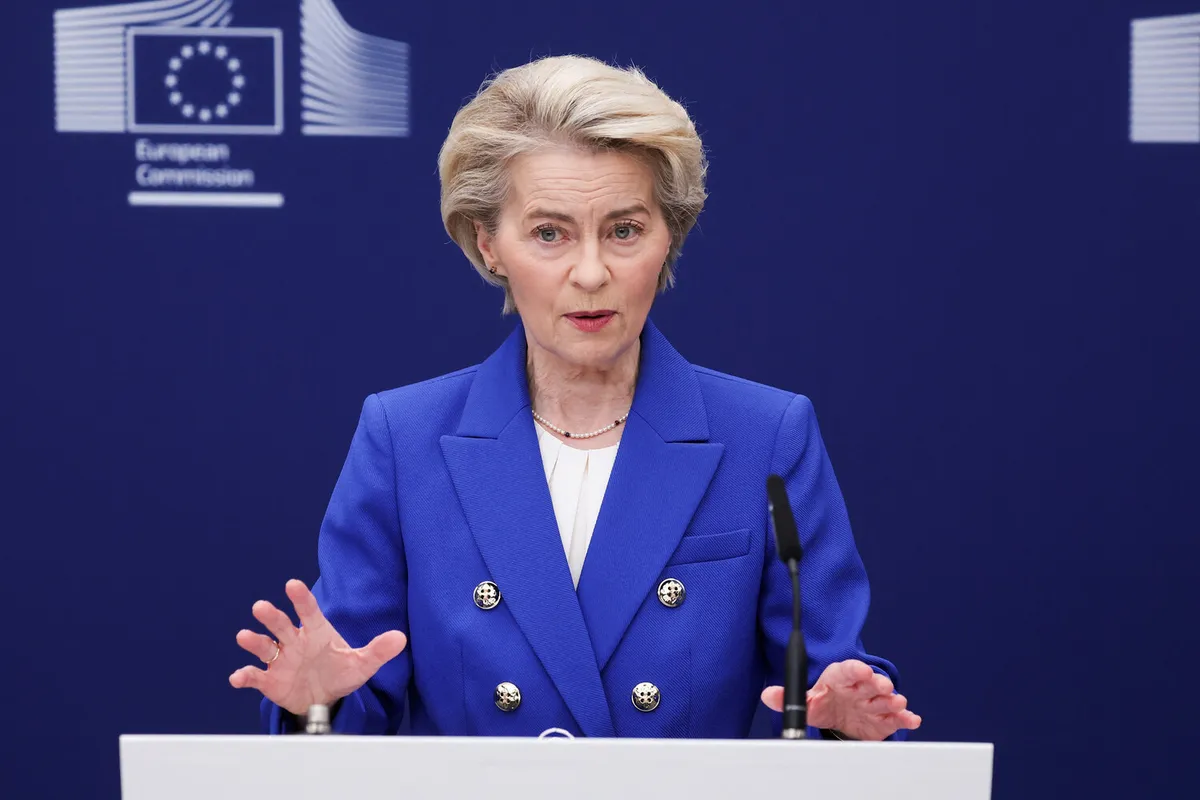Von der Leyen Raises Alarm Over Russia’s Actions in Black Sea