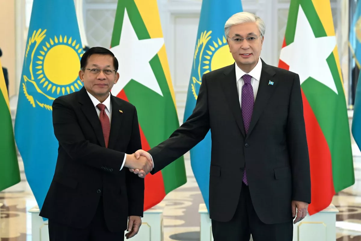 Kazakhstan, Myanmar Explore New Ties via Belt and Road and Middle Corridor
