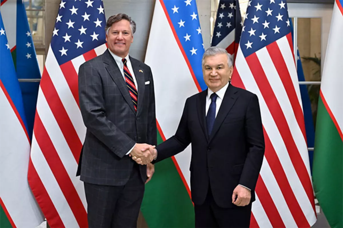 Uzbek President Meets Top US Diplomat in New York to Deepen Bilateral Partnership