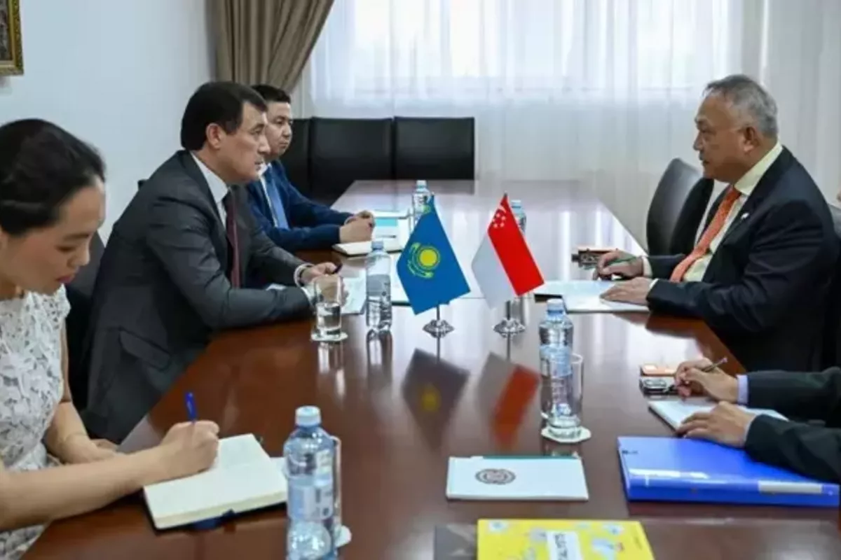 Kazakhstan and Singapore to Strengthen Trade and Economic Partnership