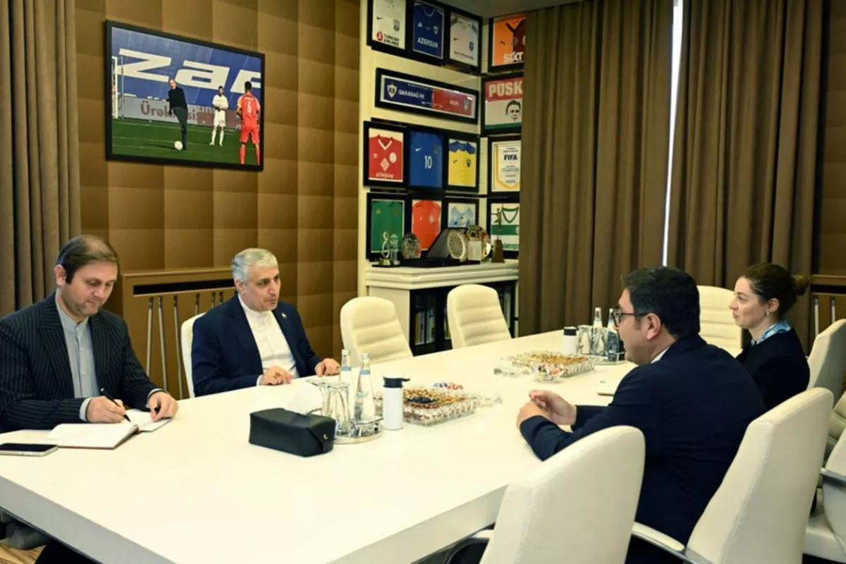 Azerbaijani Minister and Iranian Ambassador Discuss Collaboration in Youth and Sports