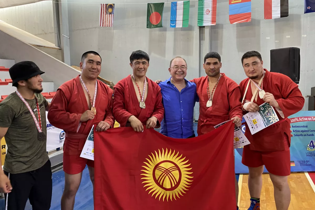 Kyrgyz Sambo Team Grabs Three Medals at World Games in China