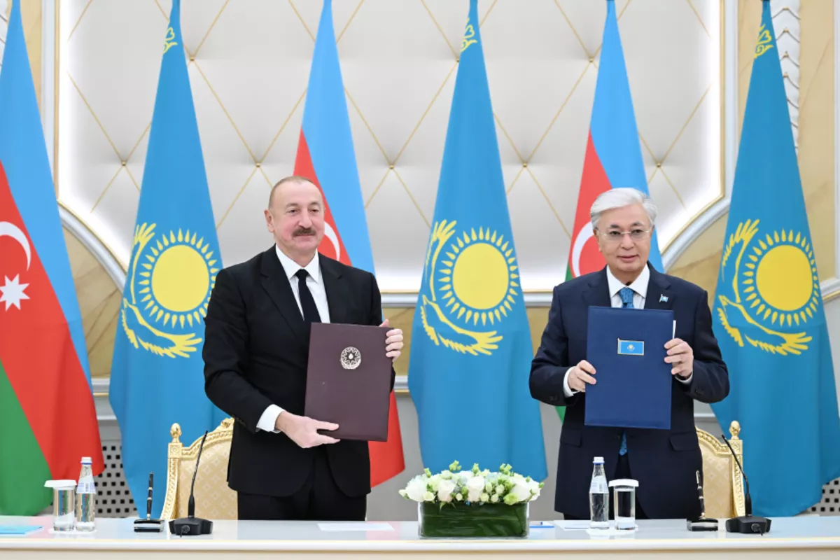President Ilham Aliyev Shares Post on State Visit to Kazakhstan – VIDEO