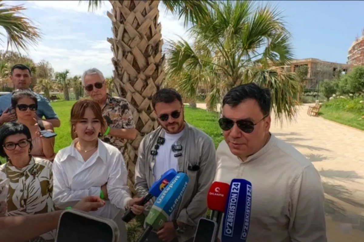 Sea Breeze Founder, Uzbekistan’s Ecology Minister Discuss Green Vision for Lake Charvak Resort