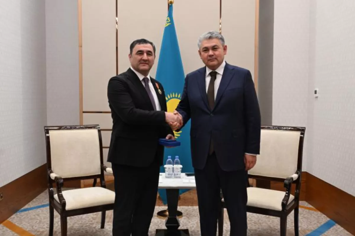 Azerbaijan’s Ambassador to Kazakhstan Awarded Order of Friendship