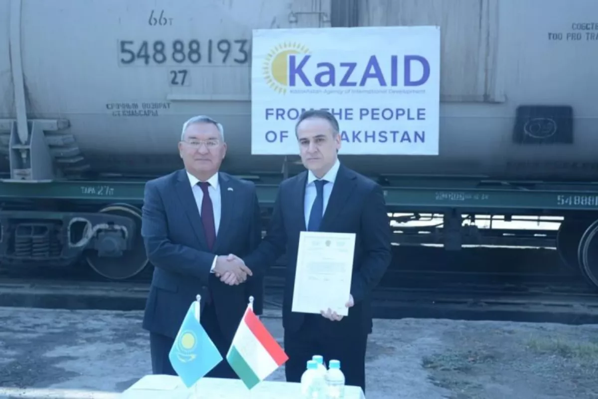 Kazakhstan Sends 5,000 Tons of Fuel Oil to Tajikistan as Humanitarian Aid