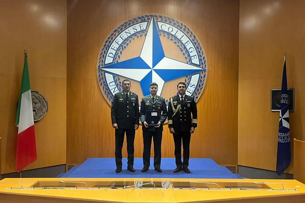 Azerbaijan Army Serviceman Completes NATO Regional Cooperation Course with Success
