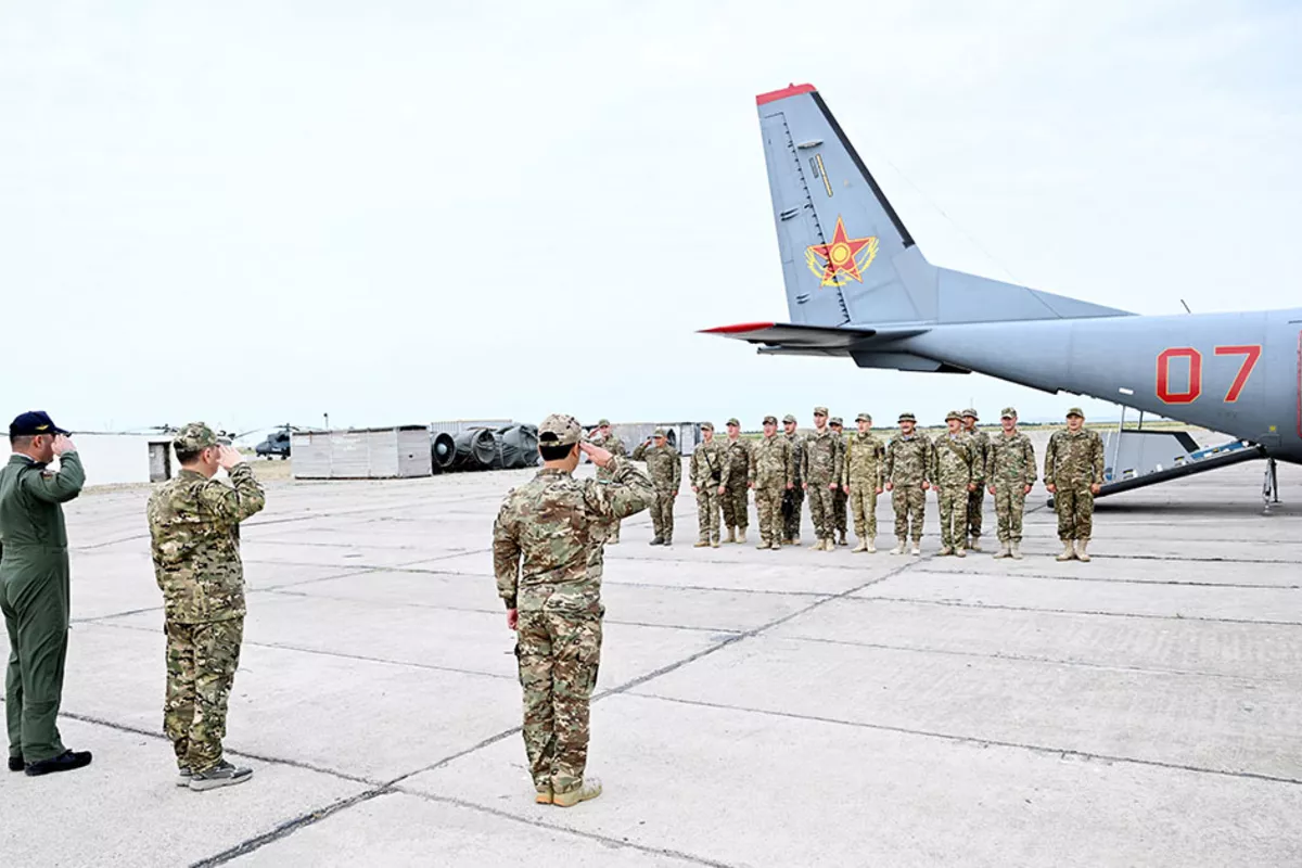 Kazakh Servicemen Arrive in Azerbaijan to Attend Joint Exercise