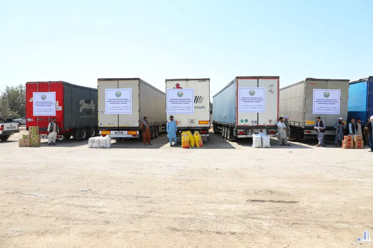 Uzbekistan Delivers Humanitarian Aid to Afghanistan for Eid al-Adha