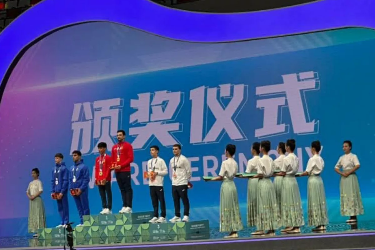 Azerbaijani Gymnast Wins Silver at World Games