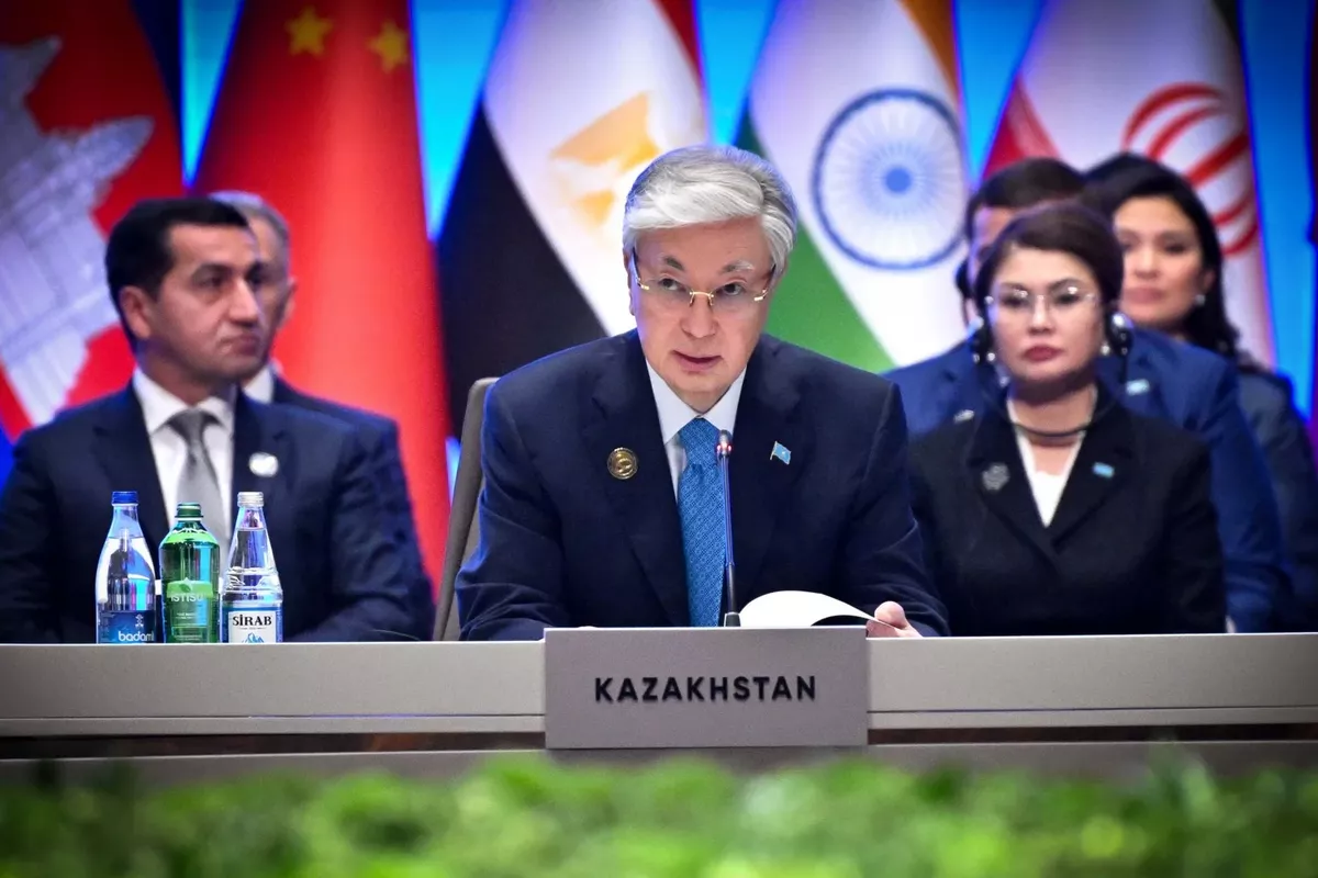 Tokayev Praises Azerbaijan’s Chairmanship of CICA