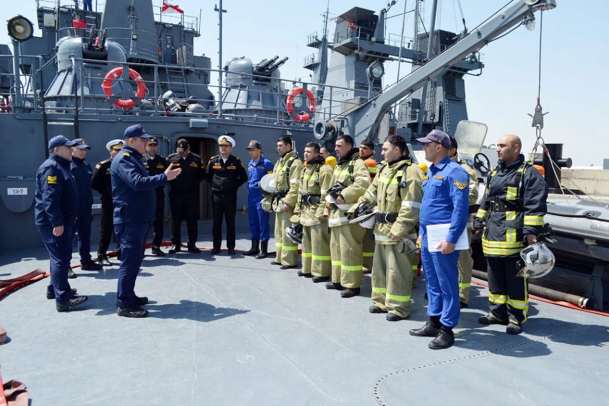 Azerbaijani and Turkish Naval Forces Conduct Joint Practical Exercises
