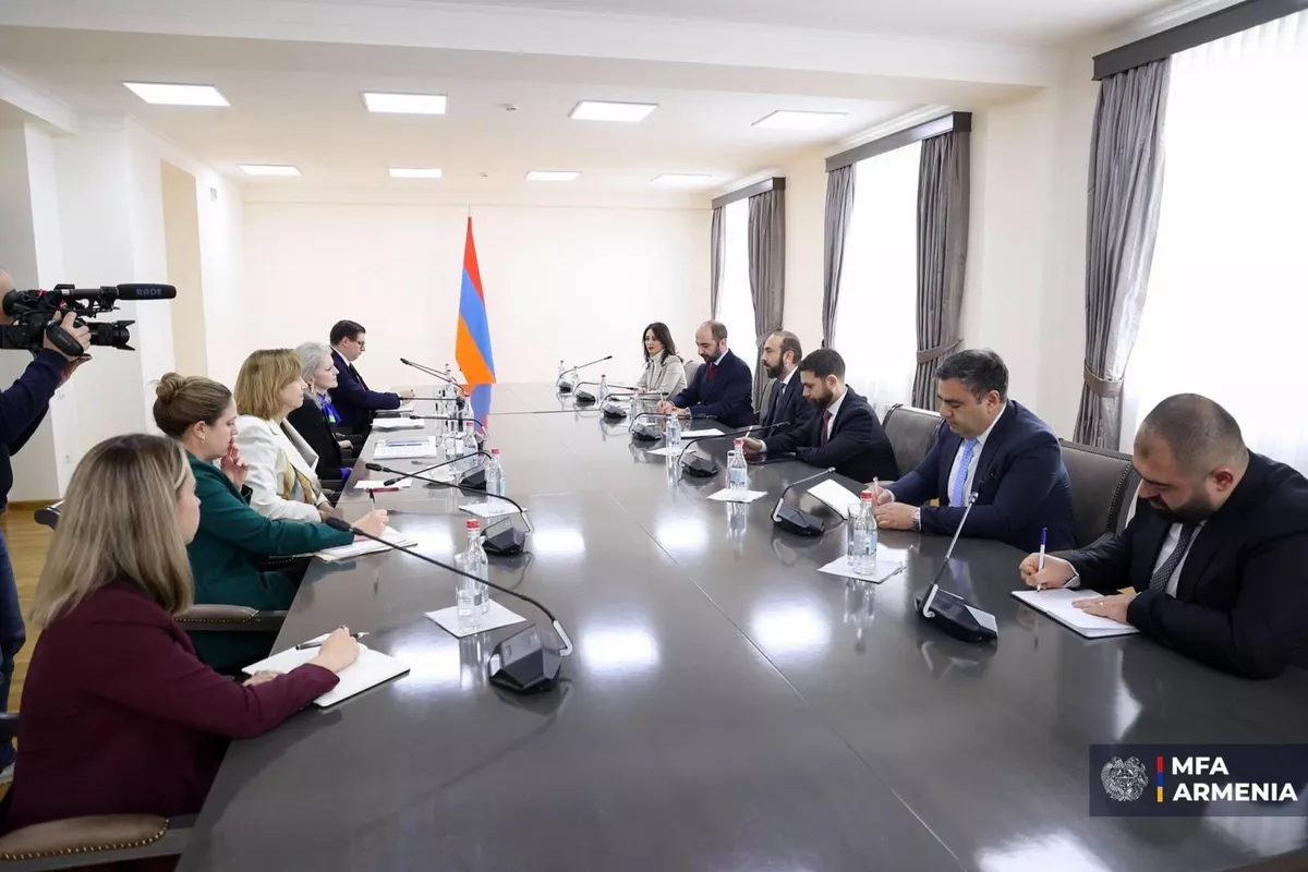 Armenian FM Discusses TRIPP with U.S. Under Secretary of State