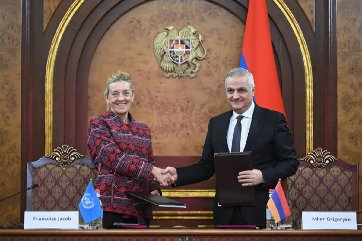 Armenia, UN Sign Sustainable Development Framework for 2026–2030