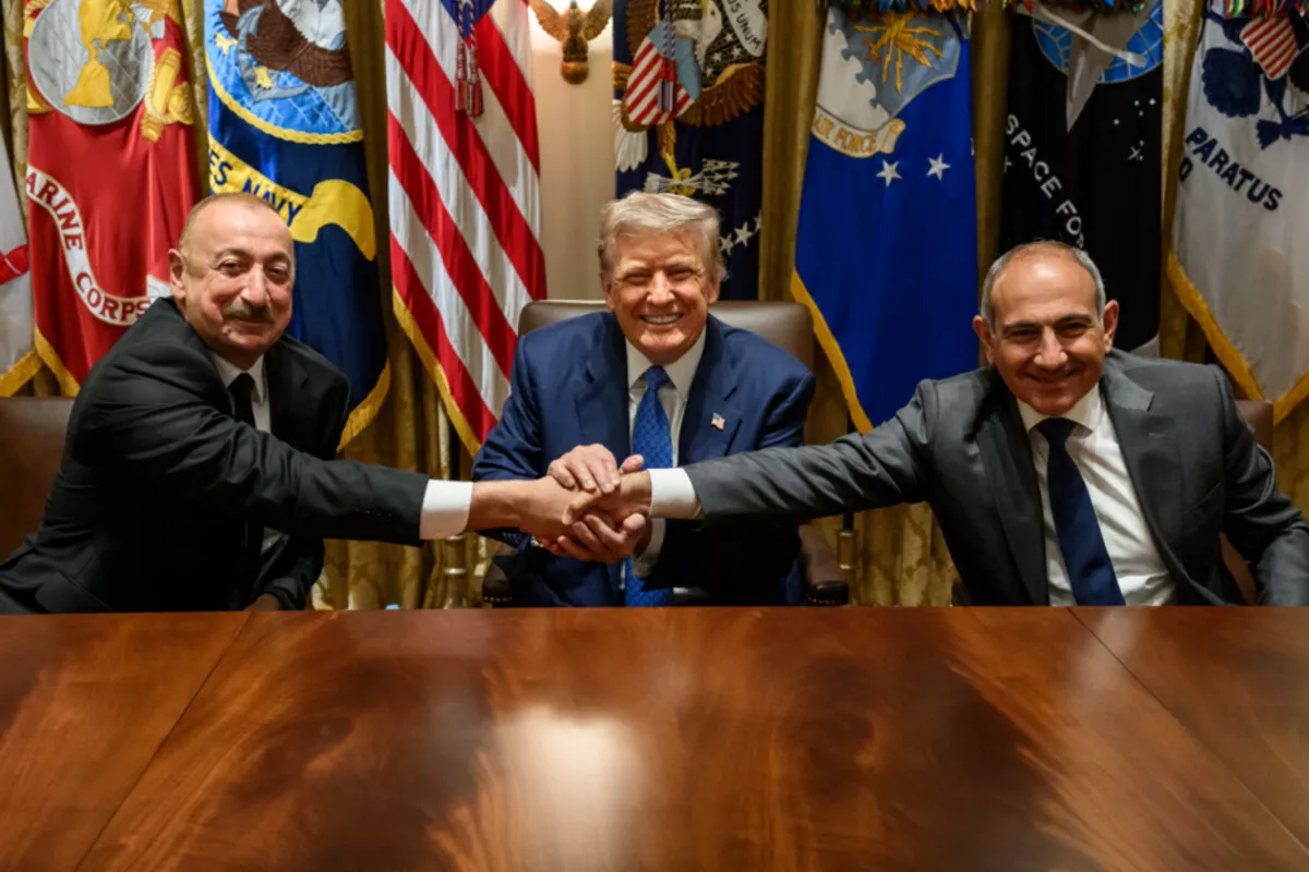Trump Shares Video of Azerbaijani-Armenian Leaders’ White House Meeting – VIDEO