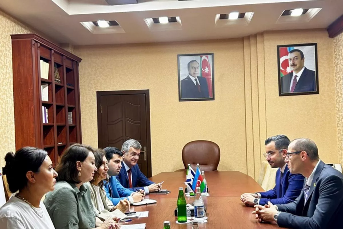 Israeli Diplomats Explore Collaboration with Azerbaijan University of Languages